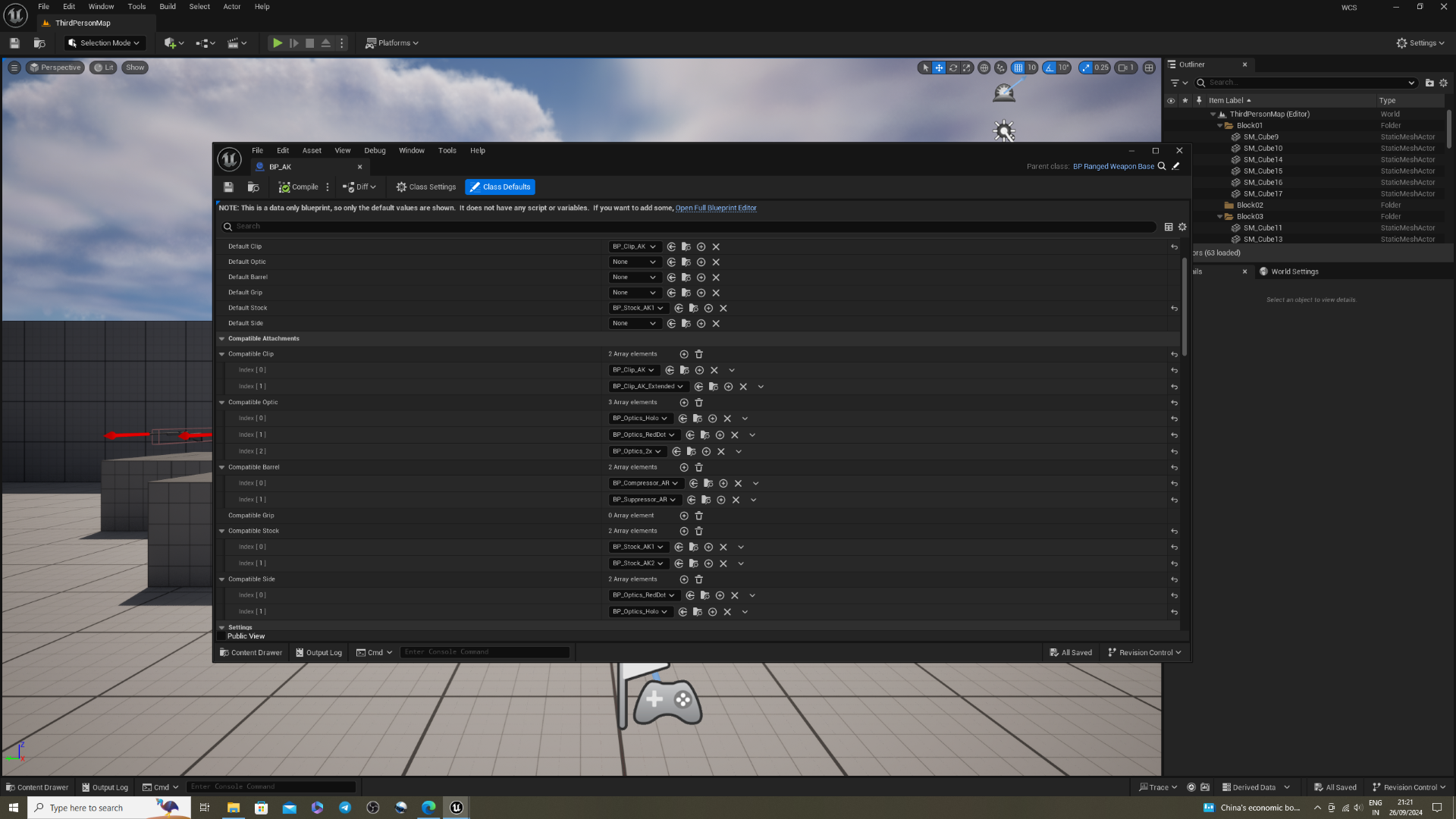 Weapon Customisation System - Screenshot